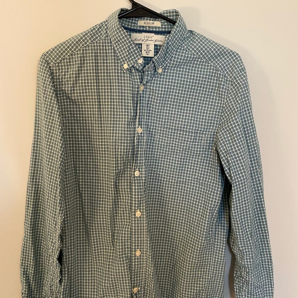 Plaid button down - Picture 2 of 2